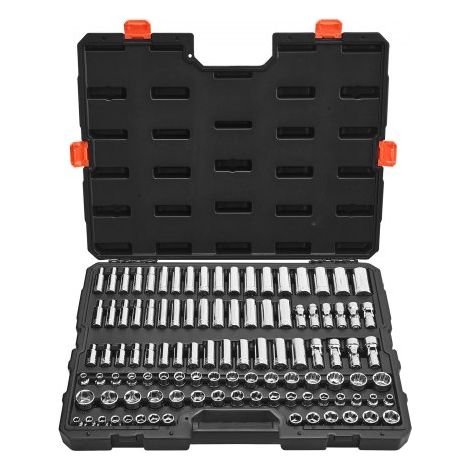 Set di Bussole, 104 Pezzi, Set di Utensili per Bussole da 9, 5 mm (1/5)