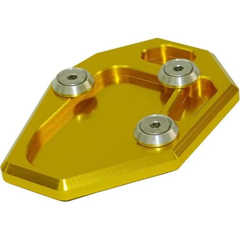 (Or)waase Compatible avec Yamaha YZF MT-07 MT07 MT 07 2014 2015 2016 2017 2018 2019 2020 Béquille latérale, extension et plaque de support maxpower (1/4)