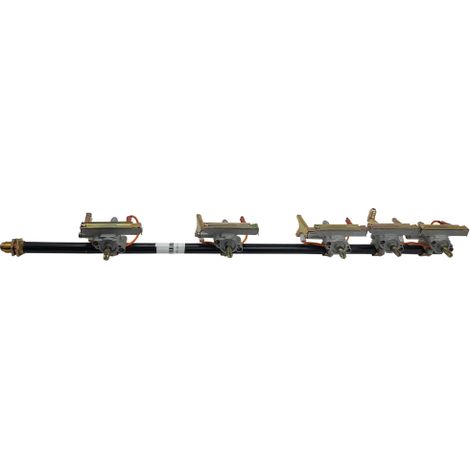 Domus set de vannes gaz pour barbecue Polka 4+1 bruleurs pie'ces rechange Domus