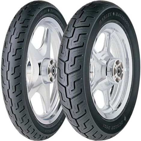 Neumático Dunlop D401 100/90-19 100/90-19 2025 Delantero Tl Estabilidad para motocicleta
