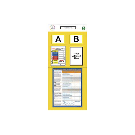 kaiserkraft  Pannello informativo per scaffalature con campo