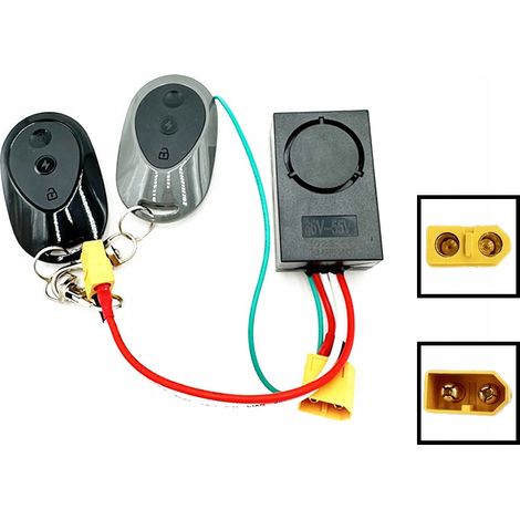 Verrouillage d'alarme avec télécommande 115dB pour Motus Scooty 10 / Ninebot Max G30 et autres (XT-60) (1/5)