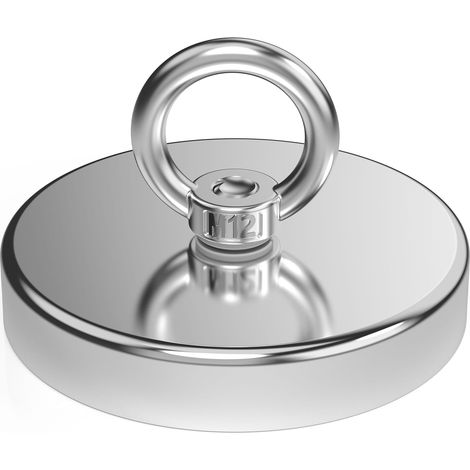 Aimant de Pêche Néodyme Diamètre 120 mm Force de 770 kg (1/5)