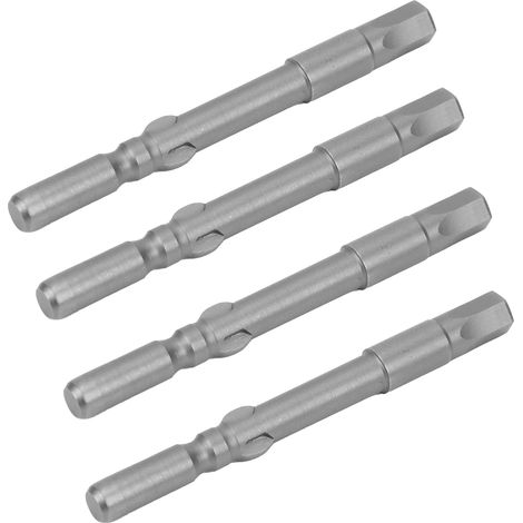 Lot de 10 embouts de tournevis électrique hexagonaux, aimantés et renforcés, 5 mm (1/5)