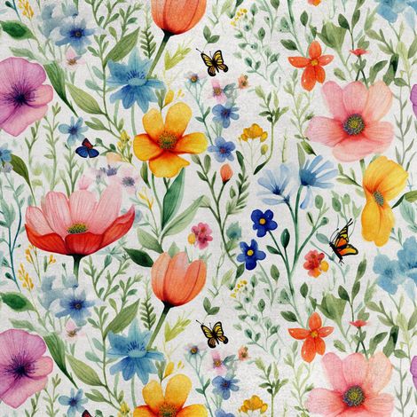 Tela de terciopelo real de poliéster para costura - Motivo floral - RDX2224 (1/5)