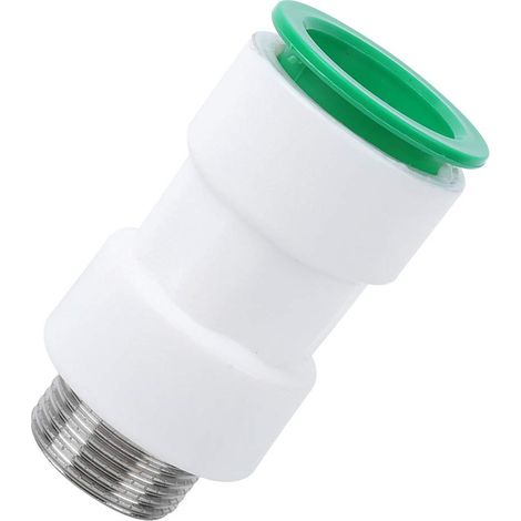 Raccordo da 32 mm – filettatura maschio G1" – plastica – connettore rapido diritto – accessori idraulici