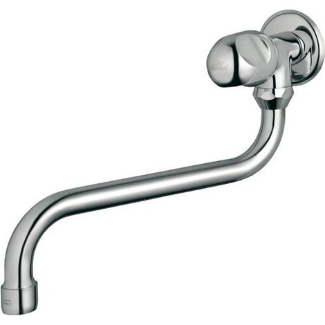 Ideal Standard Alpha Wandauslaufventil B2045AA chrom, Ausladung 230 mm, schwenkbar (1/3)