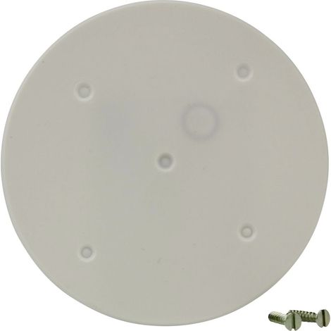 Universal-Schraubdeckel weiß 5x Schalterdosen & Abzweigdosen
