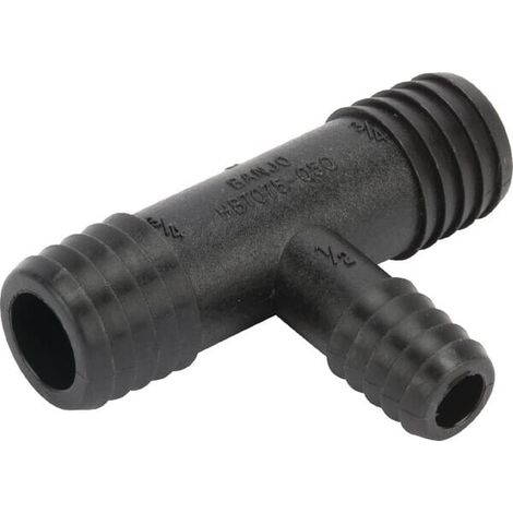 Conector de manguera en T 3/4"x3/4"x1/2" BANJO HBT075050