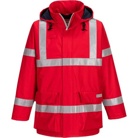 Parka FR antiestática Bizflame Rojo XL