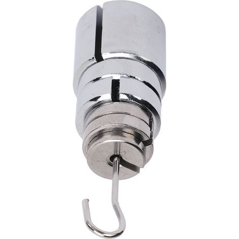 Set of laboratory slotted weights, precision weights in chrome-plated steel, 200g, 50g, 20g, 10g, for classroom research (1/5)