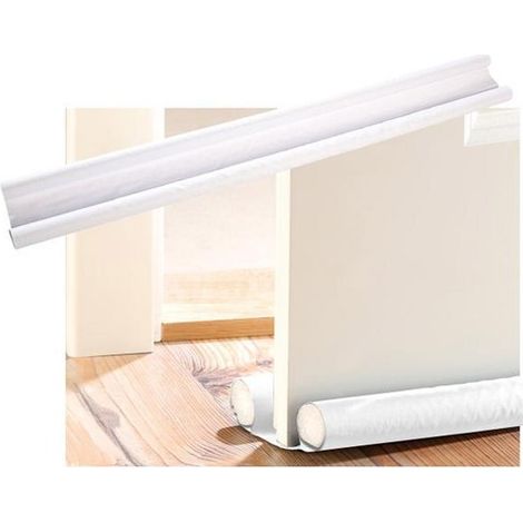 PARAFREDDO SOTTOPORTA ISOLANTE DOPPIO ISOLAMENTO 95CM PARASPIFFERO BIANCO (1/2)