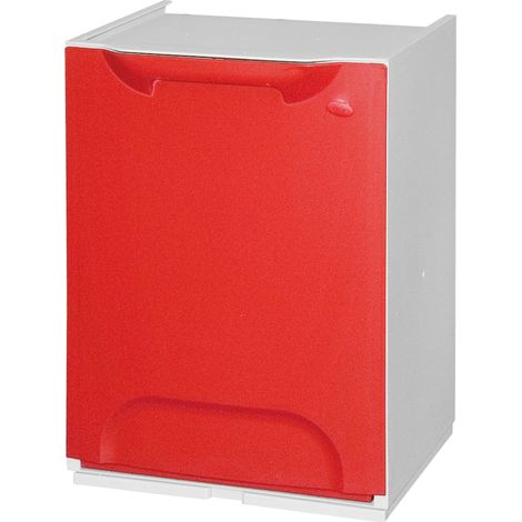 cassonetto raccolta differenziata colore rosso (1/5)