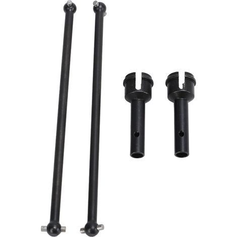 Arbre de transmission arrière en acier métallique CVD pour voiture télécommandée Arrma 1/7 1/8 - Pièces de rechange noires (1/5)