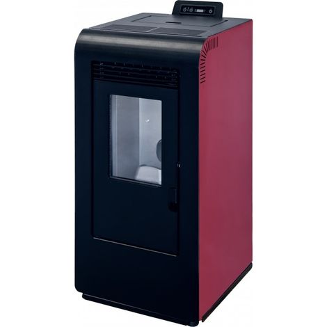 POÊLE À PELLETS POWER 8 kW - Couleur: Blanc - Wi fi: Sans