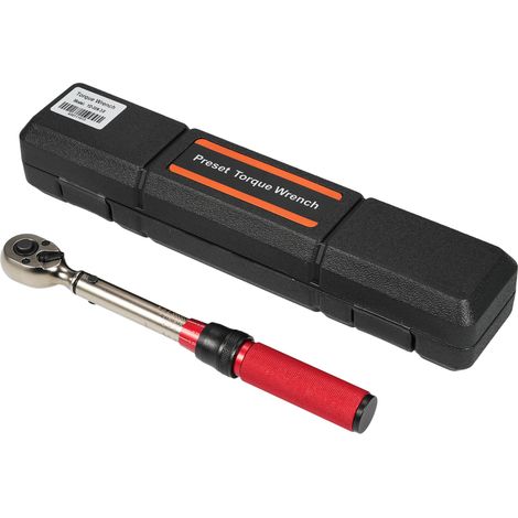 Clé dynamométrique à déclenchement 3/8 pouces 72 dents réversible double sens avec bouton rapide pour entretien vélo moto auto (1.85-22.14ft.lb/2.5-30N.m)