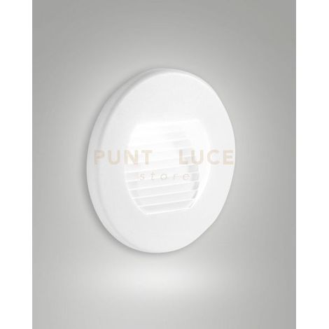 WINK SEGNAPAPASSO LED 3W 3000K 215LM BIANCO TONDO IP65