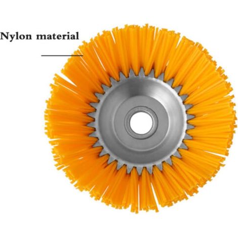 Tête de débroussailleuse Indestructible en Nylon Tête de Coupe en Nylon de 8 Pouces pour tondeuses à Gazon, Coupe Bordures et désherbage (1/5)