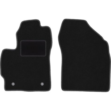 Tapis avant noirs pour Toyota Auris I à hayon (2007-2012) (1/5)