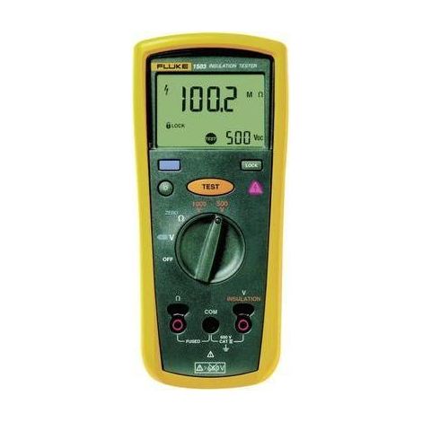 Fluke 1503 Probador de aislamiento eléctrico 600 V LCD
