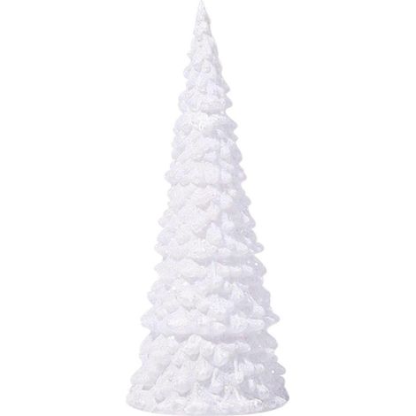 Décorations Saisonnières & De Fêtes 1 Pièce Veilleuse Acrylique Colorée Arbre De Noël Décoration De Noël 27cm Q (1/3)