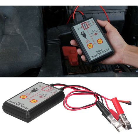 Testeur d'injecteurs de carburant automobile EM276, mode Injection 4 Plus, outil de diagnostic et d'analyse du système d'alimentation (1/5)