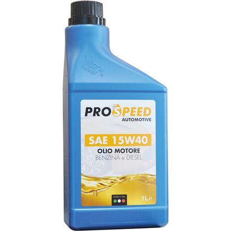 OLIO MOTORE PER AUTOVETTURE SAE 15W40 - lt. 1- 12 pezzi - PROSPEED