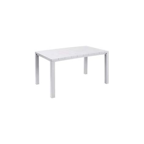 Tavolo da Giardino in Resina Effetto Legno con Struttura Cod 444637
