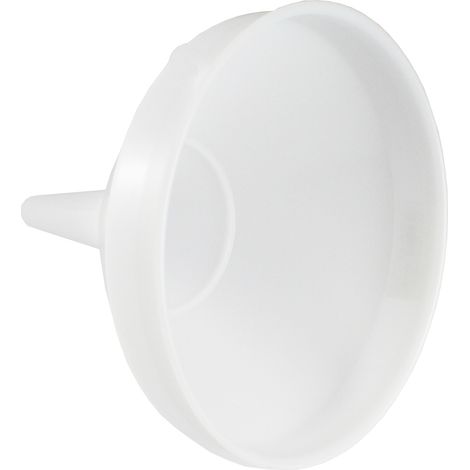 ENTONNOIR EN PLASTIQUE AVEC BAGUE 3,5 L - 22 CM (1/2)