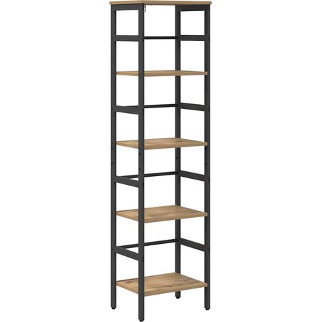 Maison Exclusive - Bücherregal Artisan-Eiche 40 x 29,5 x 149 cm H