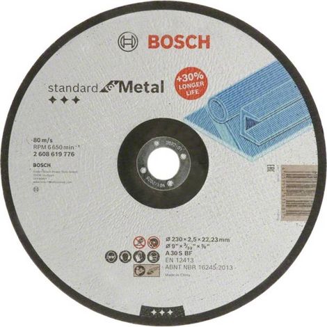 Disco da taglio Bosch 2608619776 230 mm ossido di alluminio (1/2)