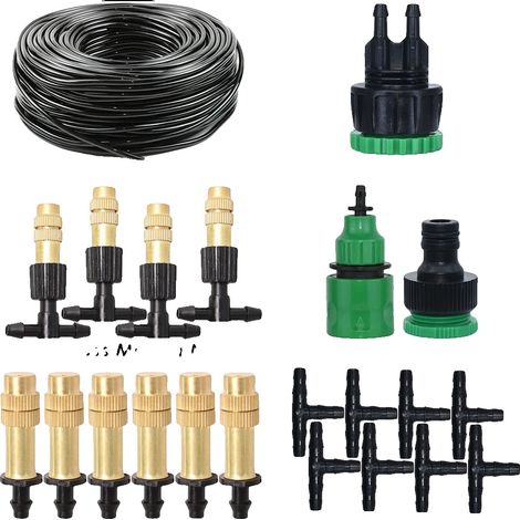 Kits d'arrosage, Système de brumisation, Compatibilité extérieure, 30M (1/2)