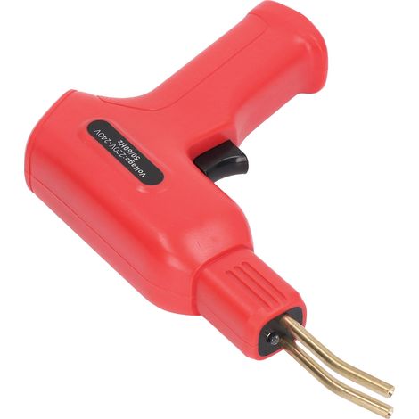 Kit de soudure plastique 50W pour réparation de pare-chocs auto, agrafeuse thermique avec 4 types de clous, rouge, prise UE 220-240V (1/5)