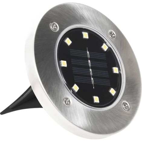 Maison Exclusive - Lampade Solari da Terra 8 pz Luci a LED Colore RGB