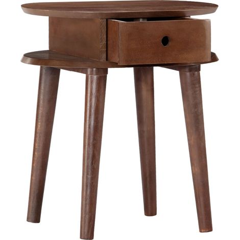 Maison Exclusive - Comodino 50x35x55 cm in Legno Massello di Acacia