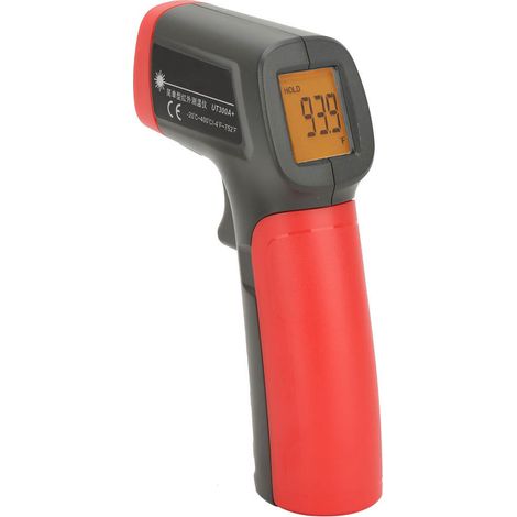 UT300A+ Berührungsloses digitales Infrarot-Thermometer, tragbares Temperaturmessgerät -20 °C bis 550 °C (1/5)