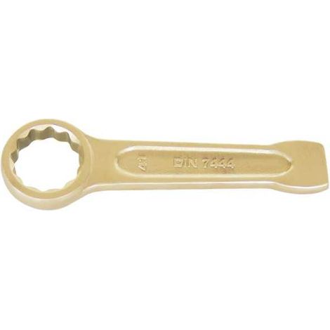 Llave de estrella plana de golpe antichispa Al-Br 38 mm ALYCO