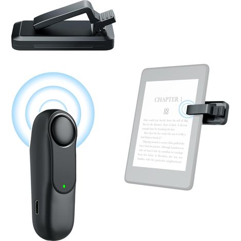 Télécommande RF pour liseuses et tablettes Kindle Paperwhite, Oasis et Kobo, déclencheur photo et fonction vidéo, compatible avec iPhone, iPad et Android (1/5)