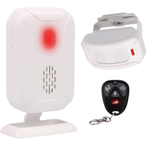 Motion Sensor Alarm, Home Entrance Alert, Supports 5 Modes, 36 Melodies and Long Transmission Distance (Remote Control Included) (1/5)