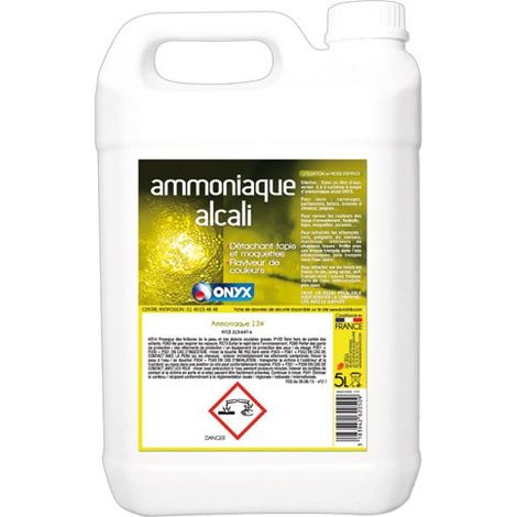 Alcali Amoníaco 13% 5l - Onyx