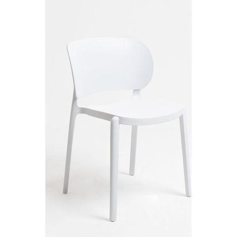 Sillas Jardín - Silla Tilan - Blanco (1/5)