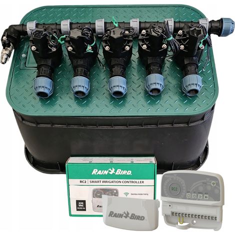 Kit Rain Bird a 5 sezioni: collettore con compressore, RC2, coppa, PE 25 (1/5)