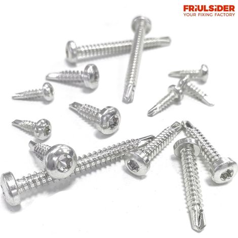 VITE AUTOFORANTE TESTA CILINDRICA TORX ZINCATA DIAMETRO 4.8 mm - LUNGHEZZA 60 mm