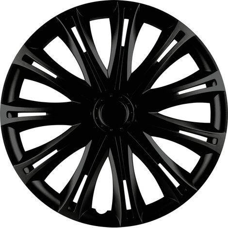HP Autozubehör Radkappen R15 Schwarz 4 St.