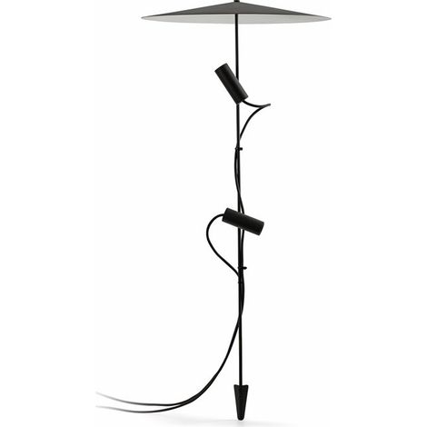 CLAP 1030 Estaca negra 2x6W 3000K 38º con pantalla 24V 75709-233P (1/2)