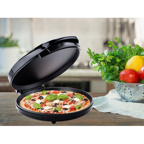 Elektrischer Pizzamaker Ø30cm 1450Watt Pizzapfanne auch für Omelett & Quiche (1/5)