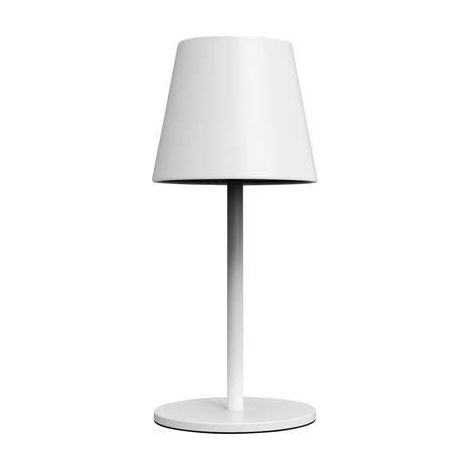 Lámpara de mesa m-e-modern-electronics LUNA-80 blanco 3 W LED