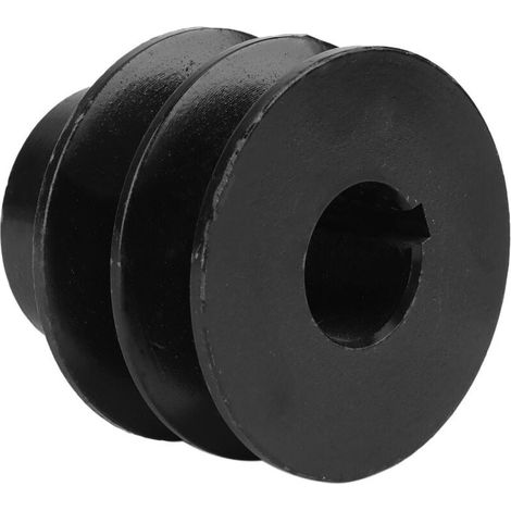 20mm ID V-Belt Pulley – Double Groove for 168F 170F GX110 GX120 GX160 GX200 7HP Engines – High-Quality Steel - NDA 168 F (1/5)