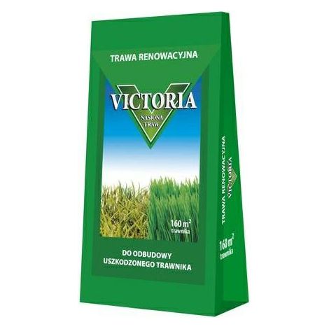 Césped Renovador Victoria 4 kg, mezcla de semillas, regeneración de áreas verdes, rápida germinación, resistente, ideal para jardines y parques