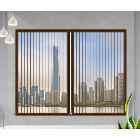 XEPHO Moustiquaire Fenetre ,60x100cm Porte Moustiquaire Fenêtre Rideau de Porte Anti-moustique,Installation Facile Sans Outils pour Balcon Porte